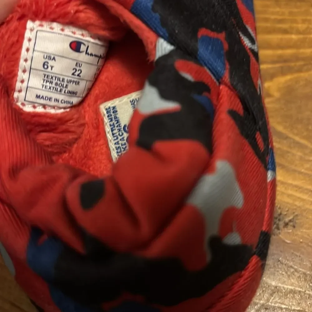 Champion slippers 6 toddler shoes